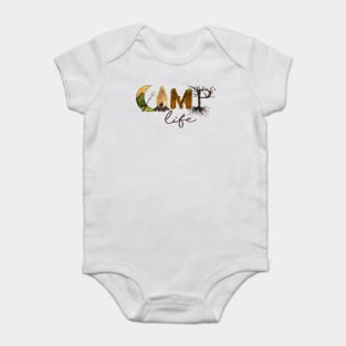 Camp Life Baby Bodysuit